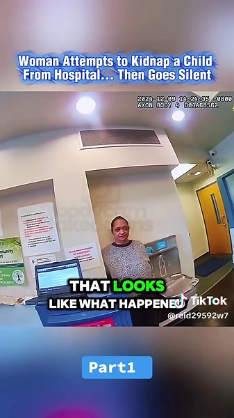 Woman Attempts to Kidnap a Child From Hospital… Then Goes Silent. Part1 #cops #policeofficer #crime #bodycamcops #viral