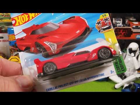 Unboxing and crashing the Hot Wheels Cadillac Hypercar