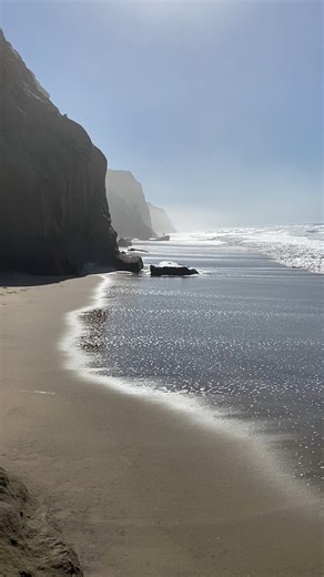 23K views · 775 reactions | Here's some beach ASMR in case you're missing the sounds of the waves today  San Gregorio State Beach. | Discover California | Facebook