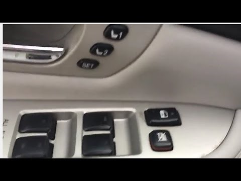 HOW TO FIX POWER WINDOW LEXUS RX330 & IS350 GS350 TOYOTA