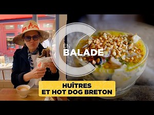 Huîtres et hot dog breton