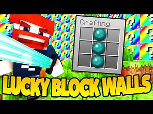 3v3v3 LUCKY BLOCK WALLS - INFILTRATOR SWORD