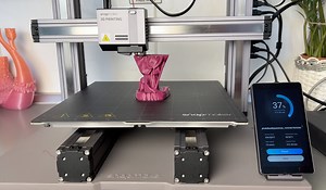 Watch Snapmaker A350 printing PLA on Amazon Live