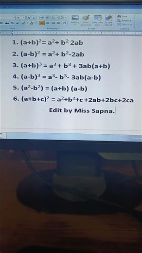 some Formula 📚🖊️🖊️🖊️