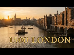 The tour of London 1500 AD ( Al reconstruction history)