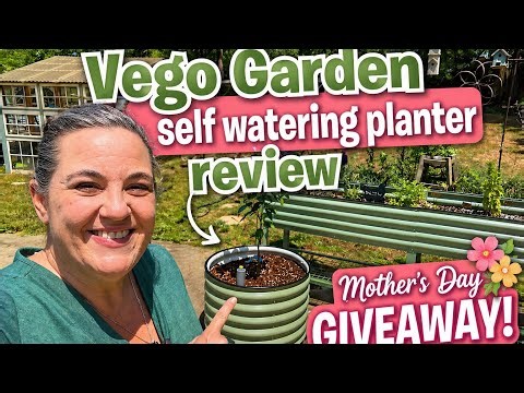 Vego garden 30 gallon self watering planter review.