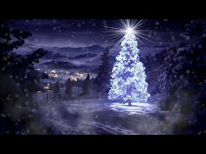 MERRY CHRISTMAS TREE GREETING ANIMATION - XMAS VJ Loop - Christmas Loop