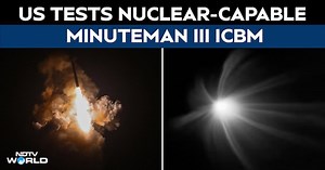 Minuteman 3 Launch | Watch: US Launches Nuclear-Capable Minuteman III In Doomsday Missile Test