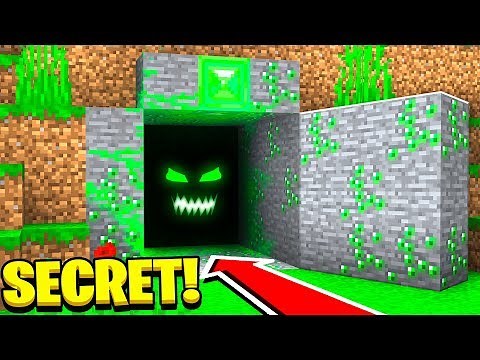 I Found Green Steve's Secret Minecraft Base