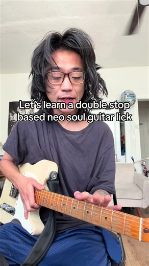 Learn a Neo Soul Guitar Lick with Double Stops