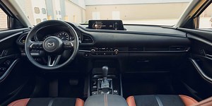 View Interior Photos of the 2025 Mazda CX-30 2.5 Carbon Turbo
