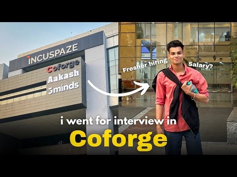 I Went Coforge For Interview | Freshers & UG Can Apply!