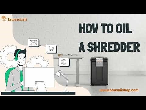 How To Oil A Shredder
