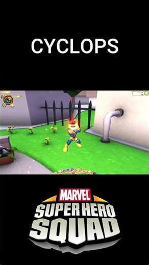 Cyclops en Marvel Super Hero Squad Online #shorts