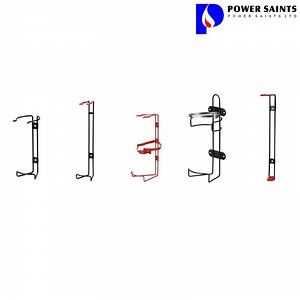 [Hot Item] DCP Fire Extinguisher Vehicle Bracket 1kg 2kg 3kg Fire Extinguisher
