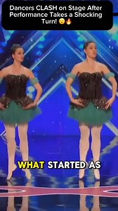 “Dancers CLASH on Stage After Performance Takes a Shocking Turn! 😮🔥” More in the comments | Suggested for you