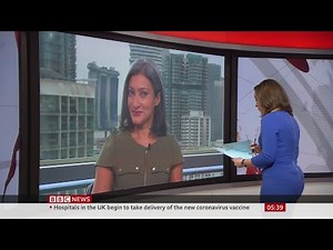 Sally Bundock - BBC News 07/12/2020 - HD