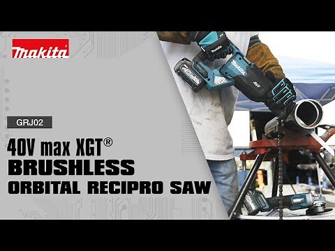 40V max XGT® Brushless Cordless AVT® Orbital Recipro Saw (GRJ02)
