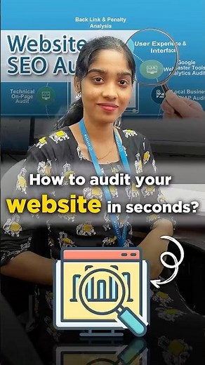 Do your WEBSITE AUDIT in SECONDS!!!