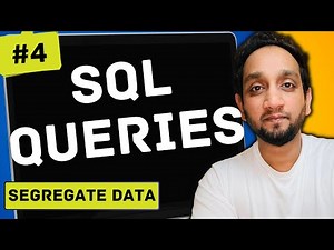 Segregate Data - SQL Interview Query 4 | SQL Problem Level "EASY"