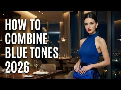 How to Combine Blue Tones in 2026: 5 Elegant Looks That Elevate Your Style