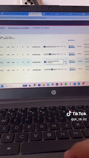 Guía para visualizar horarios UPAO semestre 2026-10