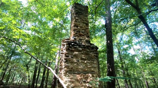 We got lost in the woods and accidentally discovered an entire lost community