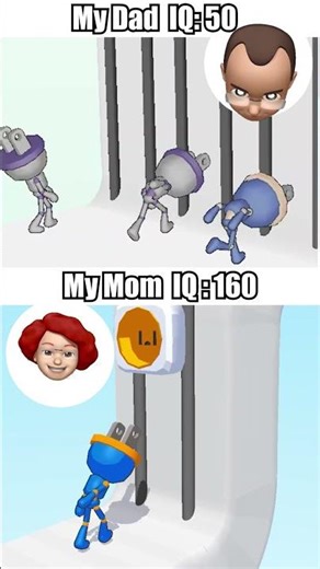 Dad IQ 50 vs Mom IQ 160 😂 Who Wins? Plug Head Challenge