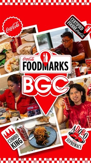 7.2K reactions · 57 shares | Magical moments were made at the launch of Coca-Cola #FoodmarksBGC as foodies created real memories together and enjoyed delicious meals with an ice-cold Coca-Cola. ️ Walk through BGC and watch out for the Coca-Cola Foodmarks pins to discover your next flavorful gathering. Discover more places to yap and yum via our Coca-Cola Foodmarks Hub: bit.ly/OneXP #CocaColaFoodmarks #CocaColaPH #FoodmarksBGC | Coca-Cola | Facebook