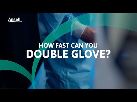 Double glove twice as fast: GAMMEX® PI Plus Glove-in-Glove™ System vs. Standard Double Gloving
