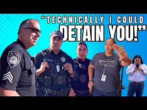 EL CAJON COP TAKES THE WALK OF SHAME - First Amendment Audit