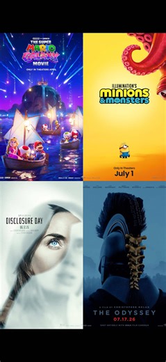 Universal Pictures Theatrical Release Plan for 2026-2027