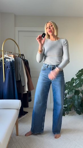 56K views · 1.1K reactions | If wide-leg jeans make you feel chic in...