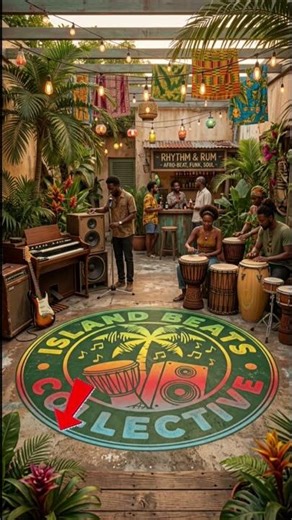 ISLAND BEATS COLLECTIVE 🪘🌴 AFROBEATS, BEACH CHILL, CARIBBEAN INSPIRED MUSIC