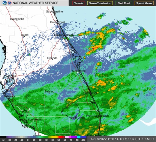 9.3K views · 75 reactions | US National Weather Service Melbourne Florida WEATHER RADAR: Tropical Storm Warning Now in Effect for Brevard County Ahead of Hurricane Ian Landfall. See more: https://spacecoastdaily.com/2022/09/weather-radar-tropical-storm-warning-now-in-effect-for-brevard-county-ahead-of-hurricane-ian-landfall/ | Space Coast Daily | Facebook