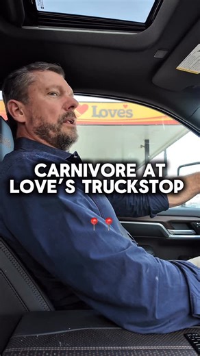 Ken D Berry, MD | Carnivore at Loves Truckstop 🚚🥩 When you’re on the road it can feel impossible to eat real food… but even at a truck stop you can find... | Instagram