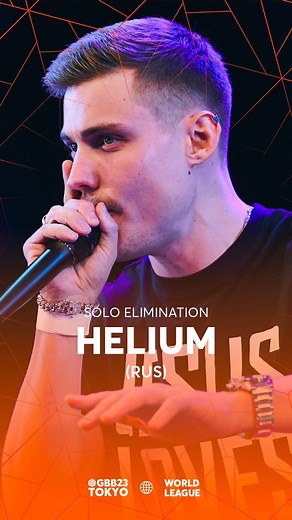 Such clean sounds!! 🧹✨ #helium #solo #elimination #beatboxing #beatbox #beatboxer #bbx #battle #beatboxbattle #music #talent #gbb23tokyo #gbb23東京 #gbb #swissbeatbox #sbx #welovebeatbox #tokyoevents | Grand Beatbox Battle