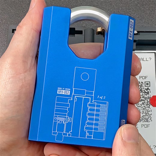 The Grind That Opened an Unpickable Works by Design NPX-002 Lock