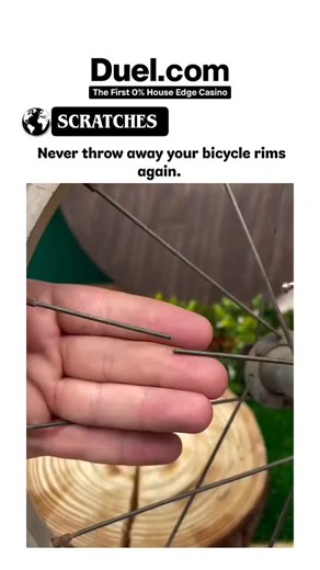 Neural Scratches | AI ASMR on Instagram: "The post shares a 20-second DIY video demonstrating a hack to repair a broken bicycle spoke by splicing its ends with a small metal tube crimped using pliers, captioned to encourage reusing damaged rims. Posted on November 23, 2025, it quickly amassed over 687,000 views and 467 likes, with replies split between users saving the tip for future reference and mechanics warning of risks like wheel wobble and tension loss. Standard cycling advice from sources