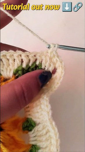 beautiful crochet sunflower coaster 🌻 step by step. #crochetforbeginners #crochet