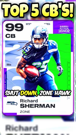 *New* TOP 5 CB'S in MADDEN 26 Ultimate Team! BEST Cornerbacks MUT 26! #madden26