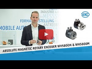 SIKO absolute magnetic rotary Encoder WV5800M & WH5800M