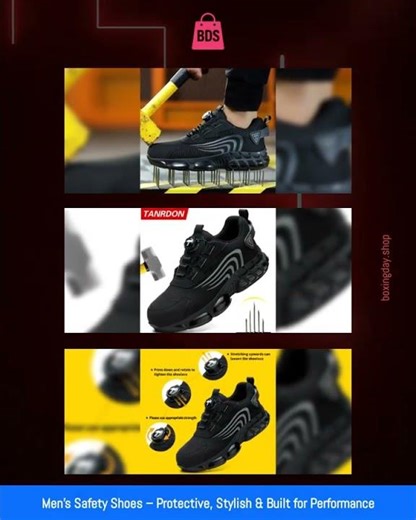 Men’s Safety Shoes – Protective, Stylish & Built for Performance