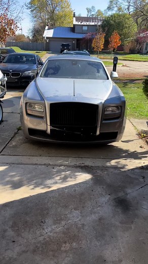2013 Rolls Royce Ghost رولس رويس گوست على اساس حادث غرق طلعت ذابين ماي على عقول بالصندوق مو غرق فخامة##rollsroyce