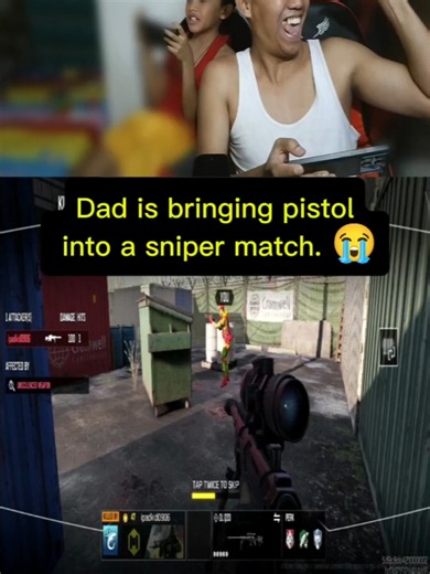 My dad really loves breaking our game rules. 😭 #gaming #callofdutymobile #funny