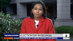 12K views · 164 reactions | Rachel Scott reports from Atlanta, Georgia, with more on the Georgia Senate runoffs. abcn.ws/3odcx3b "The stakes just could not be higher." | ABC News Live | Facebook