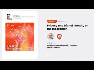 Privacy and Digital Identity on a Blockchain