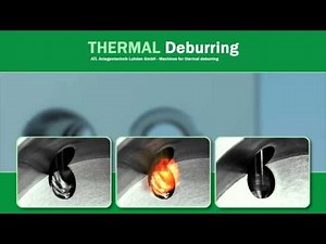 Thermal Deburring - ATL No.1 in TEM - Made in Germany
