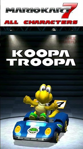 Mario Kart 7 All Characters #mariokart #3DS #mariobros #mariokartgames #m4xgameplays #mariokart7