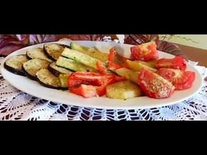 Verdure grigliate ricetta facile Grilled vegetables recipe easy